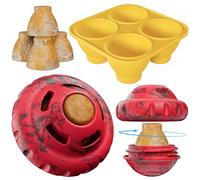 luckdoor - Giocattoli per cani per tenerli occupati, giocattoli di arricchimento per cani congelati, allenamento lento per alleviare la noia e stimolare, giocattolo a sfera