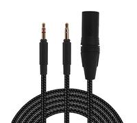 LUCKGONI Cavo bilanciato a 4 pin per cuffie Hifiman Arya Sundara Ananda HE400SE da 4 pin a doppio cavo per cuffie da 3,5 mm di ricambio