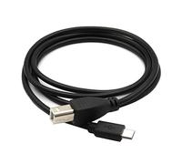 LUCKGONI Nuovo Micro USB Maschio a USB Tipo B Maschio Dati OTG Cavo Per Scanner MIDI Controller Tastiera MIDI Connettore Stampante