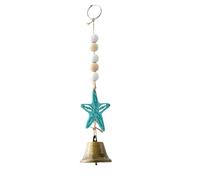 LUCKGONI Tartarughe/cavallucci marini/stelle marine scacciapensieri per esterni spiaggia scacciapensieri in legno decorazione da appendere per giardino casa cortile