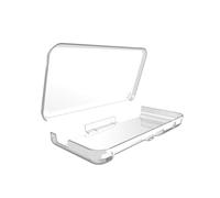 LUCKGRASP Custodia trasparente per il nuovo 2DS XL Game Storage Shell sostituzione kit guscio rigido trasparente (trasparente)