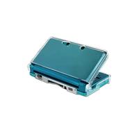 LUCKGRASP Kit di custodia rigida trasparente per 3DS, custodia per giochi