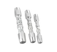 LUCKGRASP Kit di riparazione per tubi idraulici da 1/4", 3/8", 1/2", raccordi riutilizzabili 4000 PSI pressione nominale per tubi a 2 fili R2, R16, R17, R19, 3 pezzi