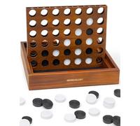 Luckies Luckies Vier gewinnt Classic starategy gioco Marrone 8 x 6cm