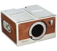 Luckies of London Smartphone Projector 2.0 - Proiettore Portatile per iPhone, Android e Altri Smartphone - in Cartone - Marrone