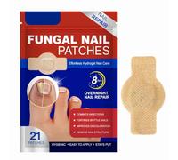 Luckinwish Toenail,Luckinwish Nail Fungus,Nail Repair Patches,Fungal Nail Patches For Toenails Extra Strong,Ingrown Toenail Corrector Patch,Helps Restore Nail Resilience For A Smoother (21Pcs)