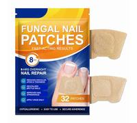 Luckinwish Toenail,Luckinwish Nail Fungus,Nail Repair Patches,Fungal Nail Patches For Toenails Extra Strong,Ingrown Toenail Corrector Patch,Helps Restore Nail Resilience For A Smoother (32Pcs)