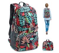 Luckits Zaino ripiegabile, ultraleggero da 35 litri per uomo Donna Zainetto Design riflettente