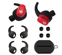 Luckvan Auricolari in silicone per Beats Studio Buds gancio per le orecchie per Beats Auricolari di ricambio per Beats Buds Ear Grip Tips 2 paia di nero