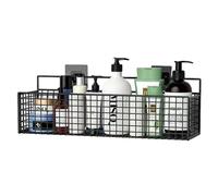 Luckxing Mensola da bagno, organizer da parete per la parete del bagno, non necessita di foratura, organizer da parete per bagno, cucina, camera da letto, soggiorno