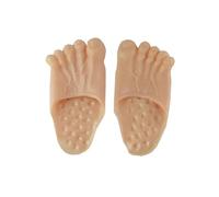 Luckxing Pantofole particolarmente grandi - Costume per piedi grandi, accessori per cosplay, comodi accessori per maschera, per donne, uomini, interni, casa, Halloween, feste in costume