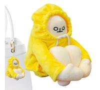 Luckxing Peluche banana,7 Inch Banana Doll Man Peluche Banana Toy Man - Regali di compleanno divertenti del giocattolo di decompressione del della peluche cambiabile per i favori di partito delle