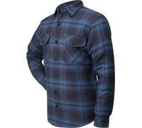 Lucky 13 Camicia Shocker in flanella foderata blu/nero XL Nero