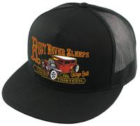 Lucky 13 Rust Never Sleeps Rat Asta Rétro Auto Rockabilly Cappello LCSB5RN