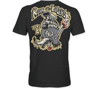Lucky 13 T-shirt uomo King Of Losers Tee L13TS000083ZW S Nero