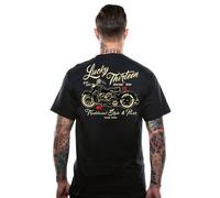 Lucky 13 T-shirt Vintage Iron Nero S Nero