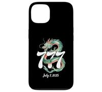 Lucky 777 Dragon Eastern Art Spiritual 7 luglio 2025 Design Custodia per iPhone 13