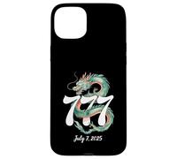 Lucky 777 Dragon Eastern Art Spiritual 7 luglio 2025 Design Custodia per iPhone 15 Plus
