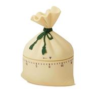 Lucky Bag Time Manager, simpatico timer meccanico a carica for l'apprendimento dei bambini, strumento anti-procrastinazione, da cucina e studio(Geel)