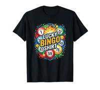 Lucky Bingo Gioco Giocatore Citazione Questo è Il Mio Fortunato Bingo Maglietta
