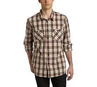 Lucky Brand Camicia da uomo a quadri Wagon, Multi, S