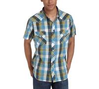 Lucky Brand Camicia da uomo in tessuto, Multi, XX-Large