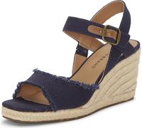 Lucky Brand Mindra, Sandalo Espadrillas con Zeppa Donna, Indaco, 44 EU