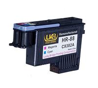 Lucky Bridge C9382A - 1 testina di stampa HP88 magenta e ciano per HP Officejet, compatibile con stampante PRO K5400/K550/K8600/L7480/L7590/L7680/L7780