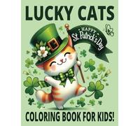 Lucky Cats Happy St Patricks Day Kitten Coloring Book