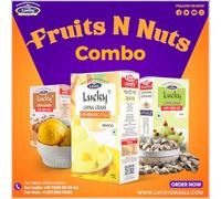 Lucky China Grass Fruit n Pistaa Badam Combo (Pist Badam+Mango) 300g