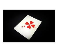 Lucky Clover Cuori Poker Card Trucchi Magici Trucchi Bella Illusione Visiva di Amore e Fortuna Puntelli Magici