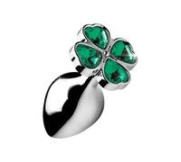 Lucky Clover Gem - Medium - Silver