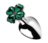 Lucky Clover Gem - Medium - Silver