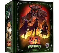 Lucky Duck Games - DICE THRONE - Estensione ADVENTURES - Gioco da tavolo strategico e cooperativo - Deckbuilding per adulti e bambini dai 10 anni - 1-4 giocatori - 90-120 minuti - in francese