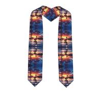 Lucky Duck - Mantello da laurea stampato (183 cm), regalo di laurea, pieno di senso cerimoniale,