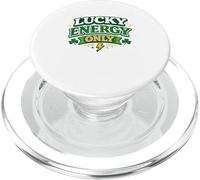 Lucky Energy Only 17 marzo Irish Party Clover St Patricks PopSockets PopGrip per MagSafe