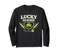 Lucky ER - Stetoscopio da Infermiera con Trifoglio Maglia a Manica