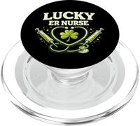 Lucky ER - Stetoscopio da infermiera con trifoglio PopSockets PopGrip per MagSafe