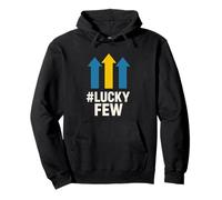 #Lucky Few Tre Frecce Trisomia 21 Sindrome di Down Felpa con Cappuccio