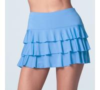 Lucky in Love Awesome Ruffle Gonna Donna-Blu Chiaro blu chiaro, Taglia: M