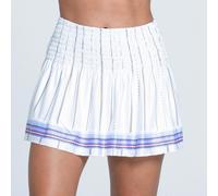 Lucky in Love Breezy Smocked 14in Gonna Donna-Bianco,Multicolore bianco, Taglia: M