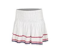 Lucky in Love Can't Find Me Long Hide Out Smocked Gonna Donna bianco, Taglia: XL