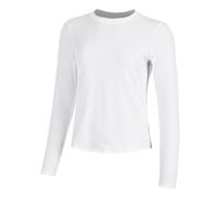 Lucky in Love Chic Streak Long Sleeve Manica Lunga Donna-Bianco bianco