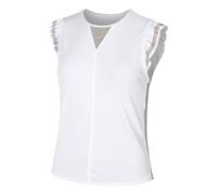 Maglietta Donna Lucky in Love Lucky Club Premier Ruffle Tank - Bianco XS