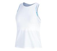 Lucky in Love Shibori Stripe Canottiera Donna bianco