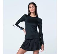 Lucky in Love Stripe It Up Canottiera Donna-Nero,Multicolore nero