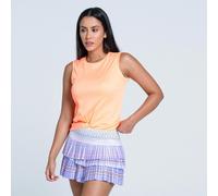 Lucky in Love Twist Front Canottiera Donna-Arancione arancione