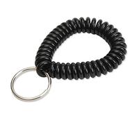 Lucky Line 123 - Portachiavi a spirale da polso Nero