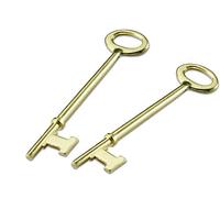 Lucky Line Leva, Porte antiche e Serrature, Punta Piatta (87002), 2 Pack