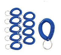 Lucky Line WRIST Coil, Key Chain - blu confezione da 10 (41035)